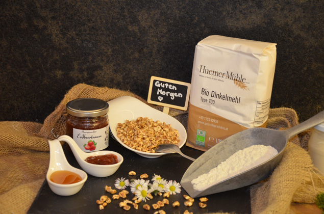 Müsli und Mehl aus dem Hofladen Schöppl